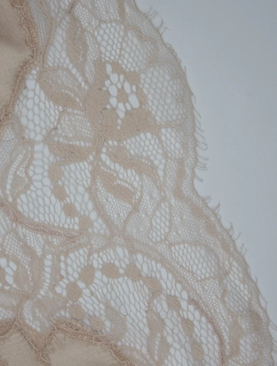 Signature Silk Robe - Blush