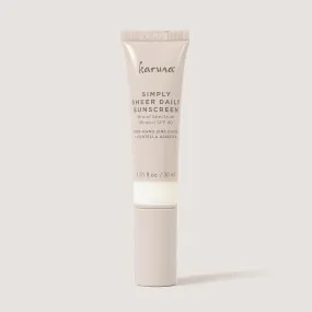 Simply Sheer Daily Sunscreen SPF 40 - Untinted