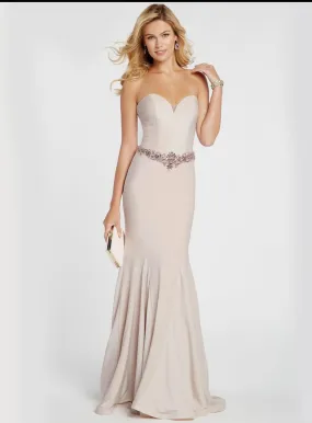 Soft Shimmer Pink Gown
