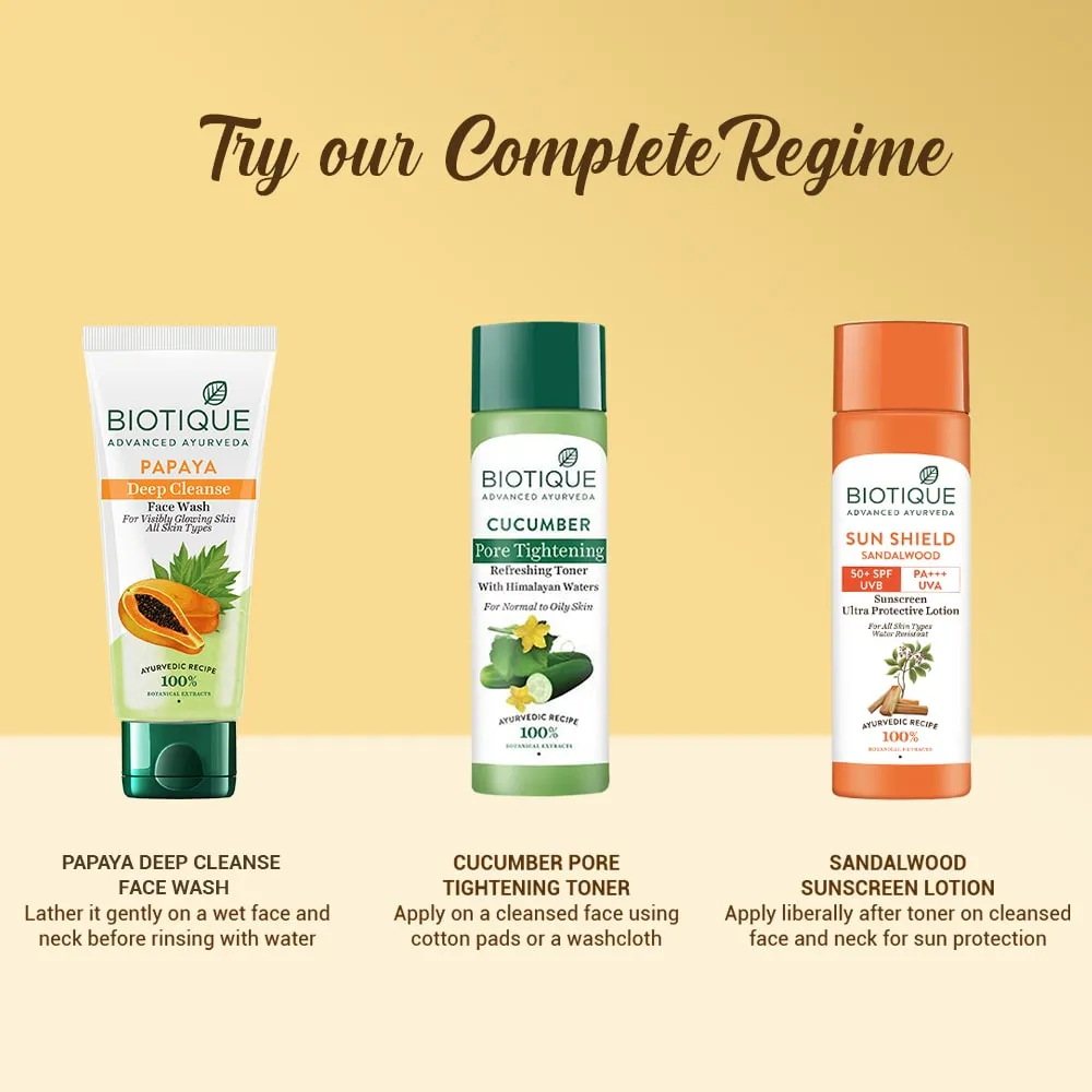 Sun Shield Sandalwood 50 Spf Sunscreen Lotion 120Ml