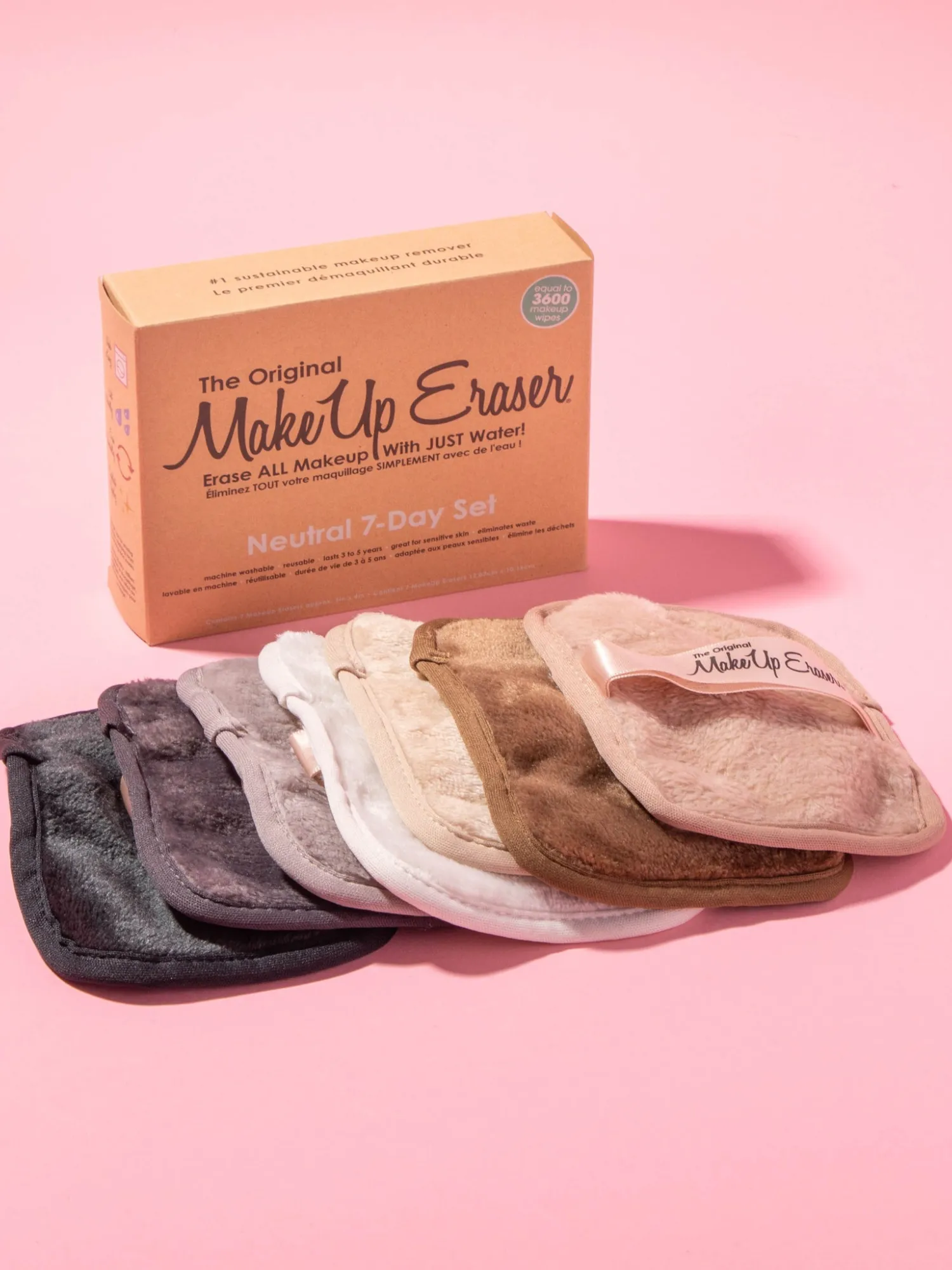 The Original Makeup Eraser Neutral 7-Day Makeup Eraser Set - Brands We Love