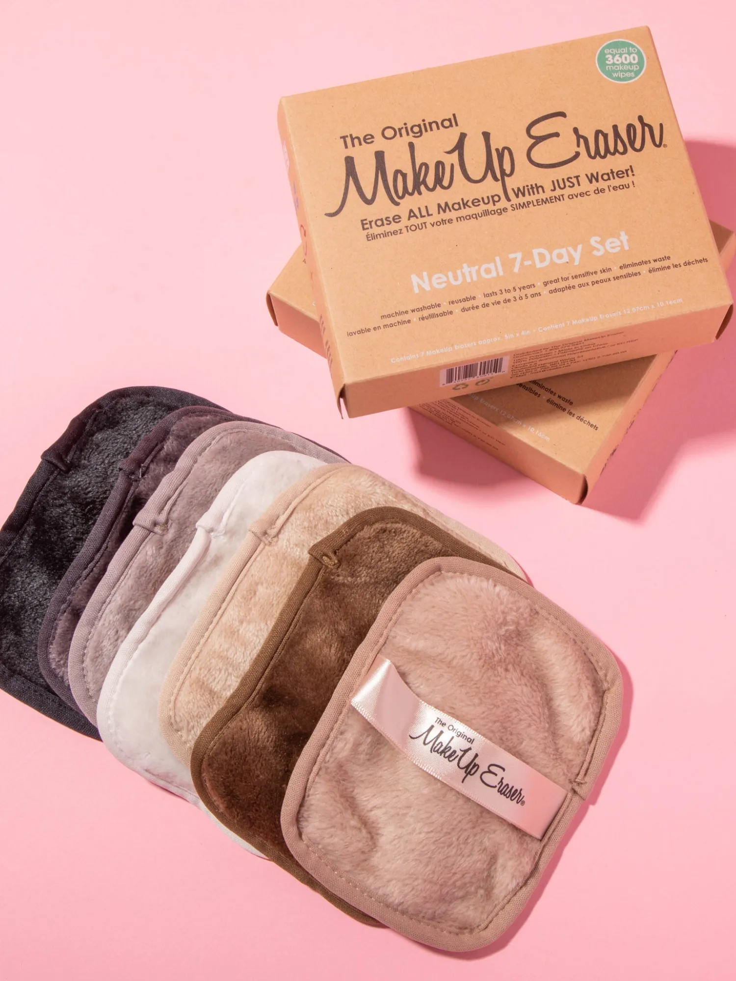 The Original Makeup Eraser Neutral 7-Day Makeup Eraser Set - Brands We Love