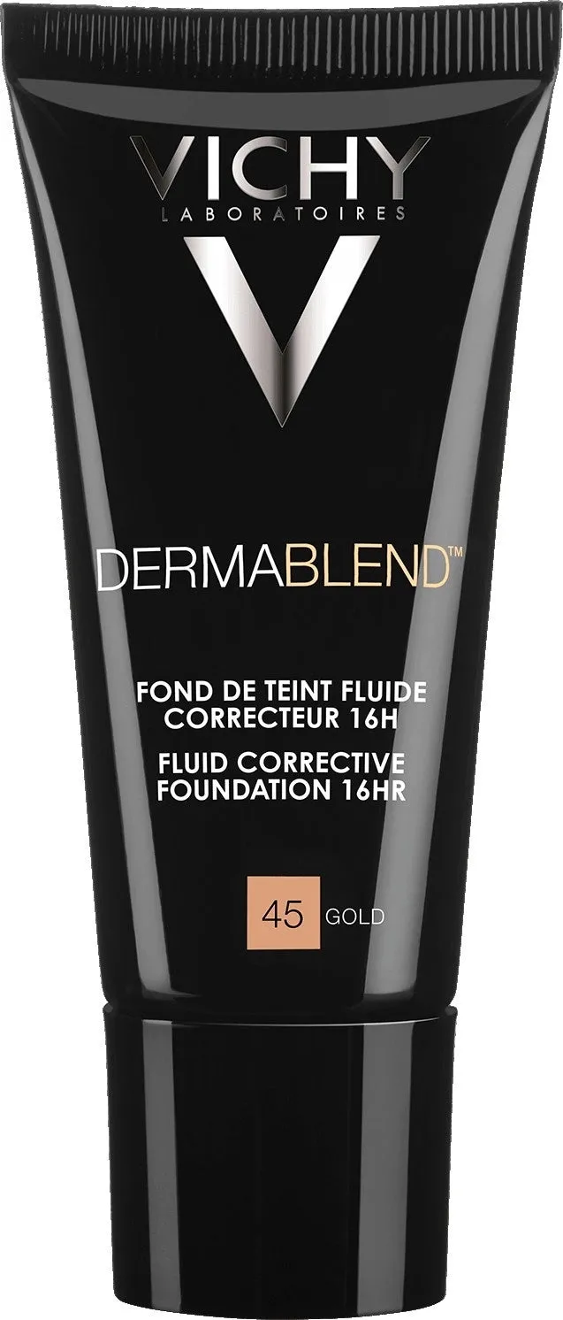 Vichy Dermablend Fluid Corrective Foundation 30ML 45 Gold
