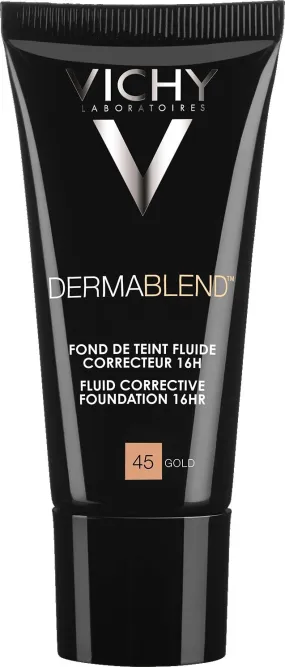 Vichy Dermablend Fluid Corrective Foundation 30ML 45 Gold