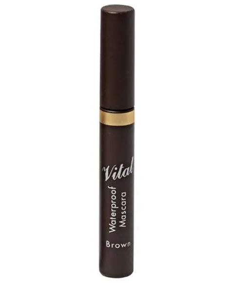 Vital Makeup Waterproof Mascara Brown
