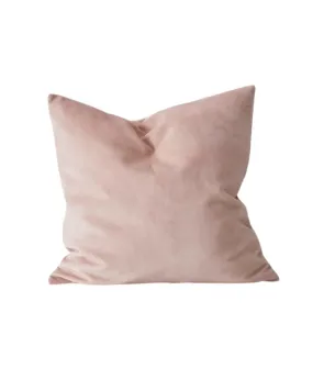 Weave Ava 50cm Velvet Cushion - Blush