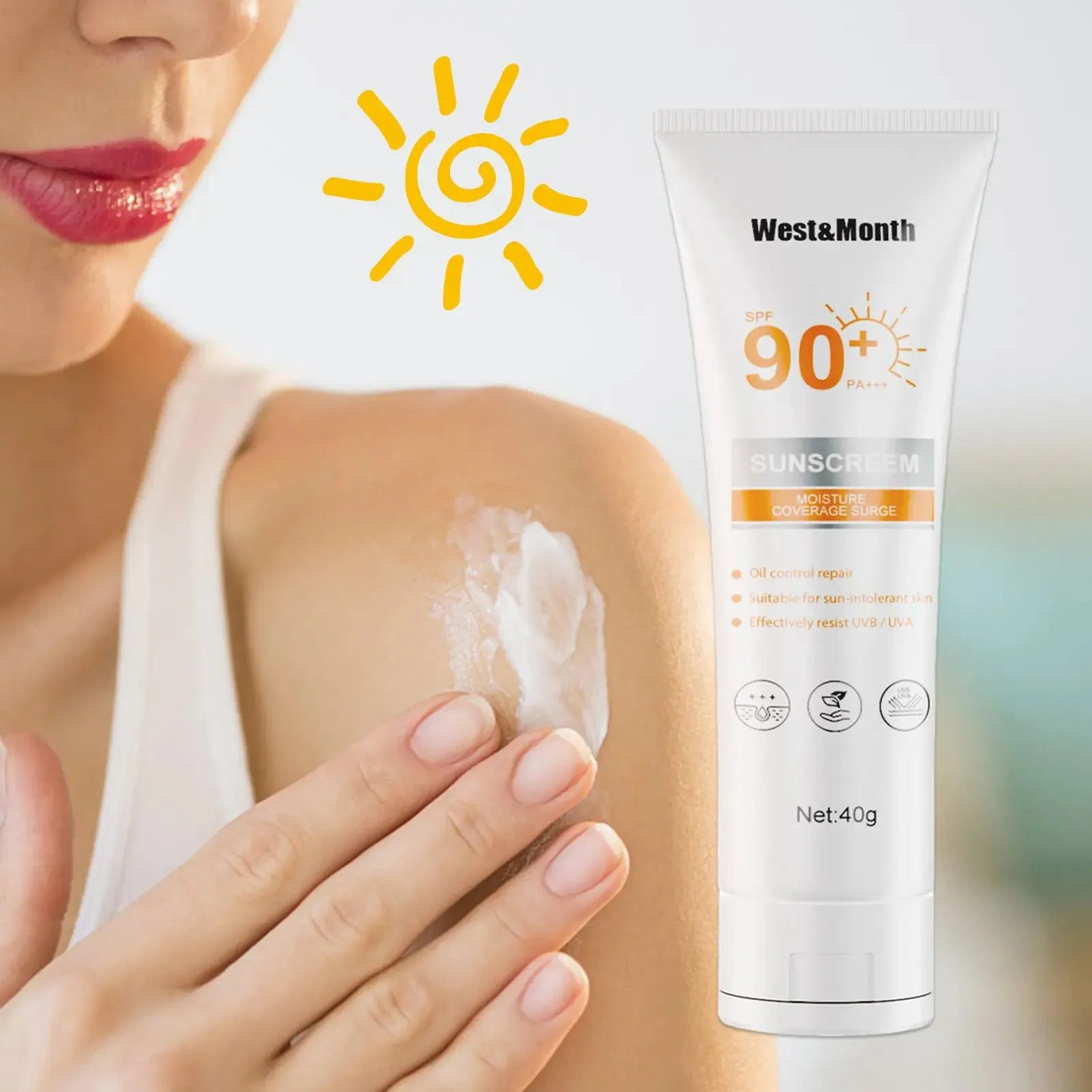West & Month Body Hydrating Sunscreen - Glow & Protect