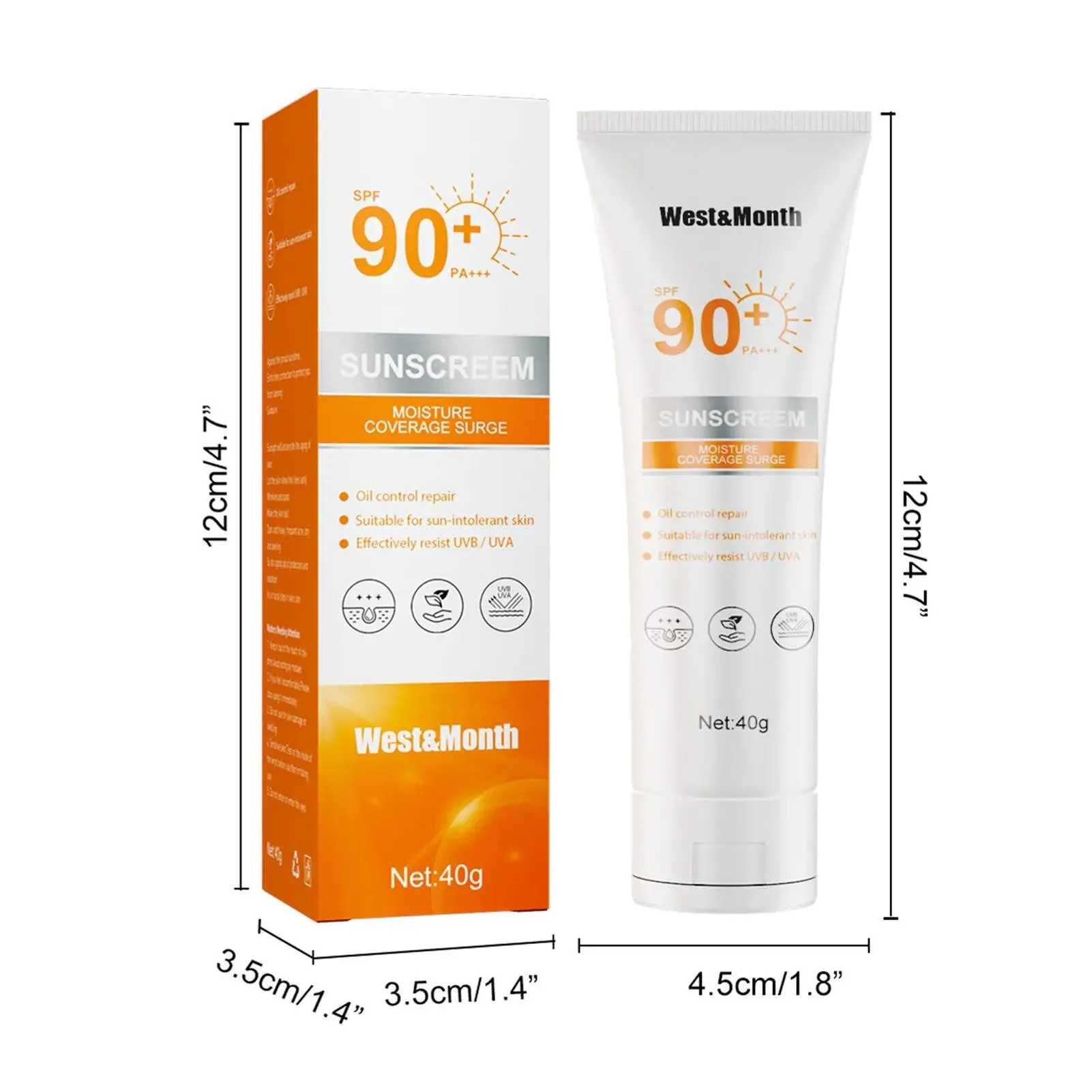 West & Month Body Hydrating Sunscreen - Glow & Protect