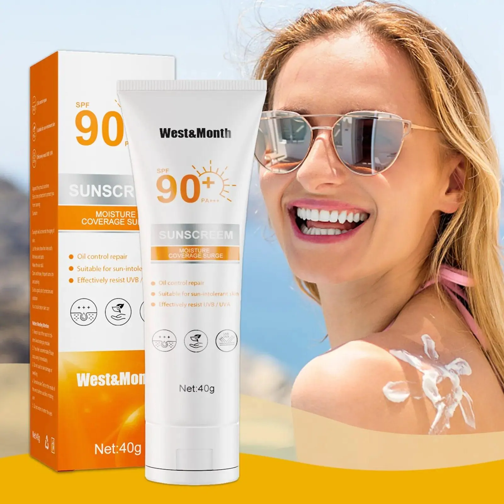 West & Month Body Hydrating Sunscreen - Glow & Protect